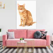 Japanse kat 6 canvas afdruk (Insitu (Woonkamer))