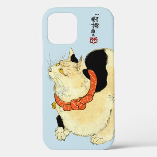 Japanse kat, Kuniyoshi (kleurenkooster) iPhone 12 Hoesje