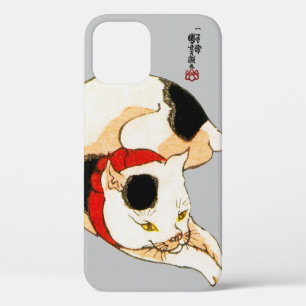 Japanse kat, Kuniyoshi, Ukiyo-e iPhone 12 Hoesje
