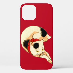 Japanse kat, Kuniyoshi, Ukiyo-e iPhone 12 Hoesje
