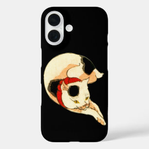 Japanse kat, Kuniyoshi, Ukiyo-e iPhone 16 Hoesje