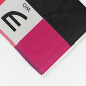 Japanse Katakana-tafel Fleece Deken (Hoek)