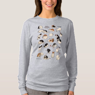 Japanse katten, Hiroshige, Ukiyo-e T-shirt