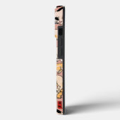 Japanse katten Ukiyo-e Funny kat Case-Mate iPhone Case (Achterkant / Links)