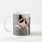 Japanse kattenkunst Koffiemok (Links)