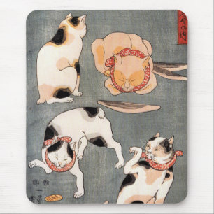 Japanse kattenkunst Muismat