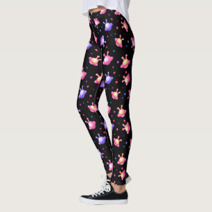 Japanse Kawaii Alien UFO Decora Kei Leggings