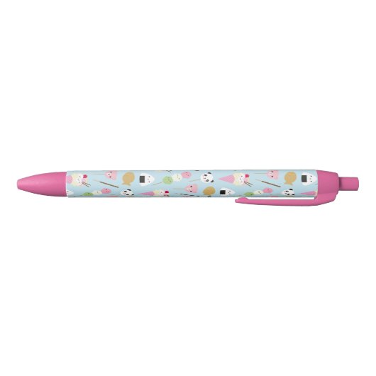 Japanse Kawaii Snacks Zwarte Inkt Pen (Bodem)