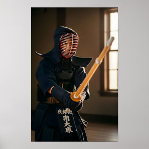 Japanse Kendo Poster