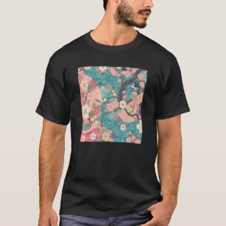 Japanse Kersenbloesem Bloem Roze Sakura Floral T-shirt