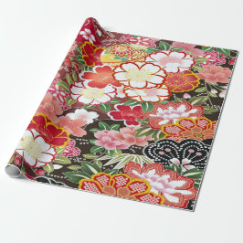 Japanse Kersenbloesem Bloemen Decoupage Cadeaupapier