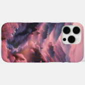 Japanse kersenbloesems in een bergbos Case-Mate iPhone case (Achterkant (horizontaal))