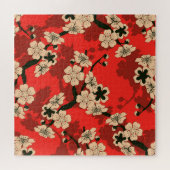 Japanse kersentak: Stijlvol Legpuzzel (Horizontaal)