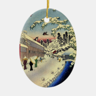  Japanse kerstversiering Keramisch Ornament