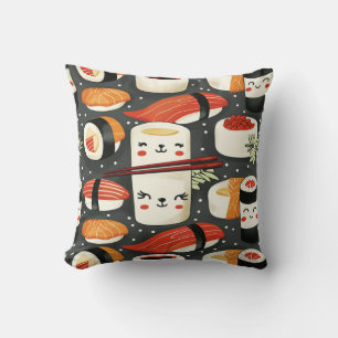Japanse keuken, broodjes, sushi, sushi sticks, soj kussen