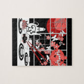 Japanse keuken legpuzzel (Horizontaal)