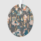 Japanse kikker ukiyo-e kikkers ornament (voorkant)