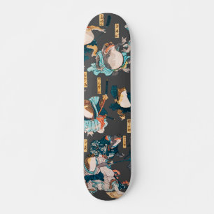Japanse kikker ukiyo-e kikkers skateboard