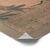 Japanse kikkerkunst poster (Hoek)