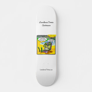 Japanse kikkers onaangetast door straling skateboa skateboard
