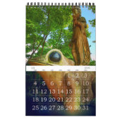 Japanse kikkertempel kleine kalender (Jan 2026)