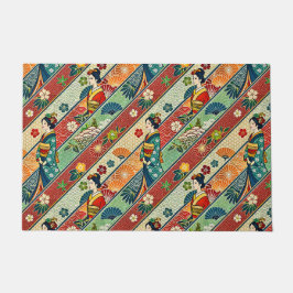 Japanse Kimono-kunst Deurmat