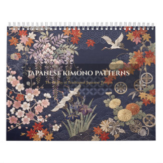 Japanse Kimono-patronen Muurkalender Kalender