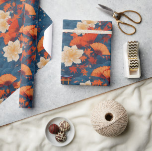 Japanse Kimono stof gestileerde wrap Cadeaupapier
