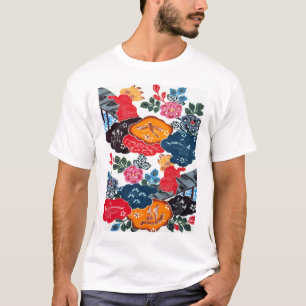  Japanse Kimono Textile (Bingata) T-shirt