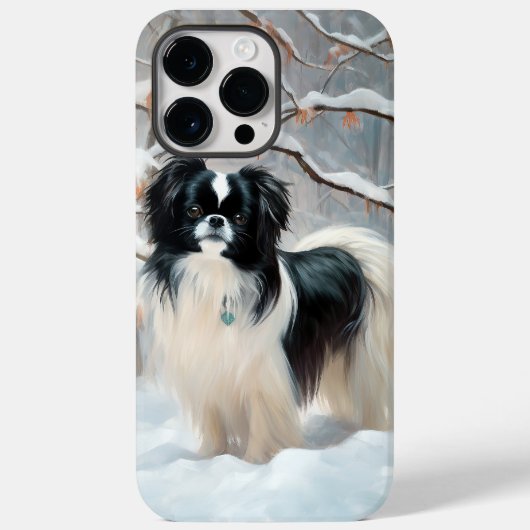 Japanse kin liet het sneeuwKerstmis Case-Mate iPhone Case (Achterkant)