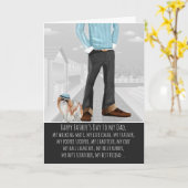 Japanse kin van de Dog-Vaderdag Kaart (Gele Bloem)