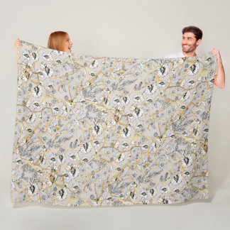 Japanse Kintsugi. Fleece Deken