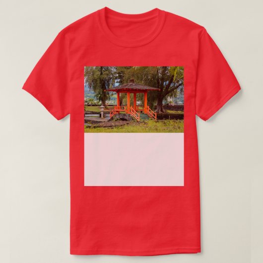 Japanse klassieke brug T-shirt (Design voorkant)