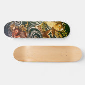  Japanse Koi Carp Art Skateboard (Horizontaal)