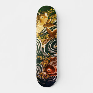  Japanse Koi Carp Art Skateboard