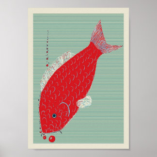 Japanse Koi Carp Poster