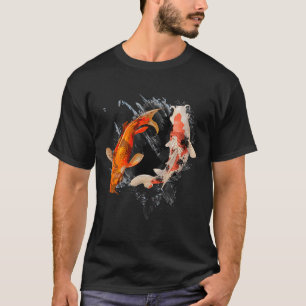 Japanse Koi Fish I Koi Carp Pond Japan Tattoo T-shirt