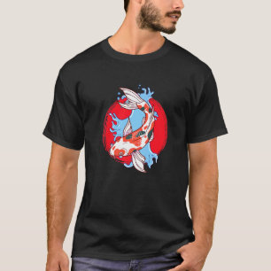 Japanse Koi Fish Koi Pond Carp T-shirt
