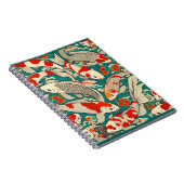 Japanse Koi Fish Pattern Painting Notitieboek (Rechterzijde)