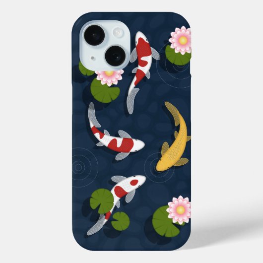 Japanse Koi Fish Pond Case-Mate iPhone Case (Achterkant)