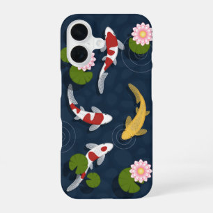 Japanse Koi Fish Pond iPhone 16 Hoesje