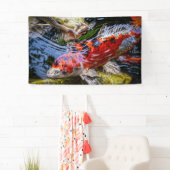 Japanse Koi Fish Pond Spandoek (Insitu)