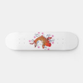 Japanse Koi Fish Skateboard (Horizontaal)
