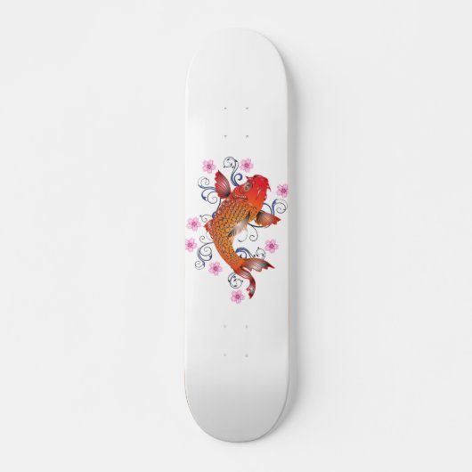 Japanse Koi Fish Skateboard (Voorkant)