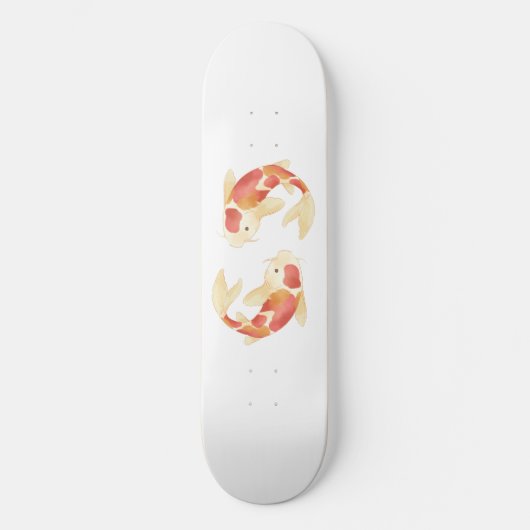 Japanse Koi Fish Skateboard (Voorkant)