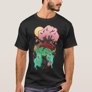 Japanse Koi Tuin Kubus T-shirt