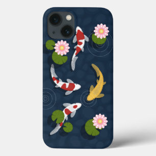 Japanse Koi Vijver iPhone 13 Hoesje