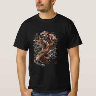 Japanse Koi Vis | Traditionele Japanse Tatoeage T-shirt