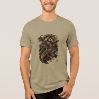 Japanse Koi Vis | Traditionele Japanse Tatoeage Tri-Blend Shirt