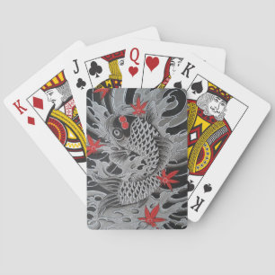 Japanse Koi Vissen Pokerkaarten